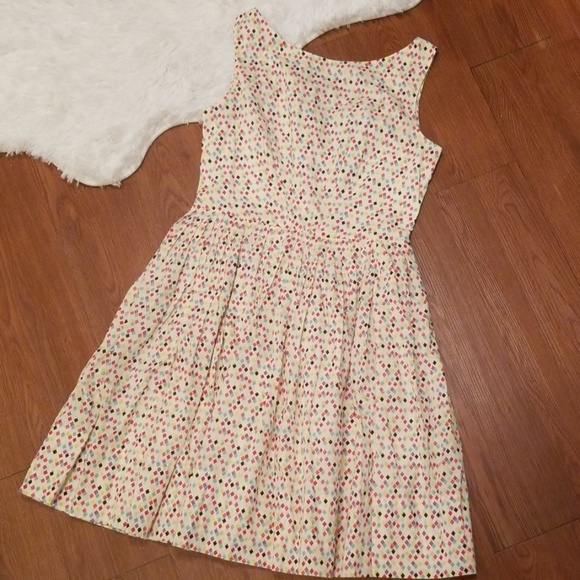 Emily and Fin Dresses & Skirts - Rockabilly Pinup Emily and Fin Diamond Geo Dress